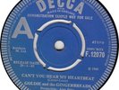 GOLDIE AND THE GINGERBREADS Can't You Hear My Heartbeat (Decca 12070) UK DEMO 45