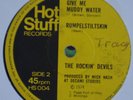 NICK SATAN & THE ROCKING DEVILS EP FROM 1974 ON HOT STUFF RECORDS NO HS 004 RARE