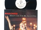 MADONNA: Don't Cry for Me Argentina LP WARNER RECORDS 438090 US 1996 NM+