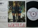 LUCILLE & GINO O Naftis RARE 1973 GREEK ORIGINAL POP PRIVATE 7