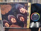 EX+/EX+ Beatles Rubber Soul ST-2442 Rainbow 1st press Awesome Copy Psych w/inner