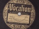 Clarence William & Orch. - VOCALION 25010 - High Society & Go Back in Evening