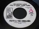Patti & the Emblems on Kapp   RARE ORIG northern soul 45 promo HEAR