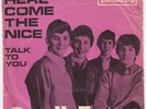 SMALL FACES Here Come The Nice RARE UNIQUE Denmark p/s 45 MOD freakbeat LISTEN