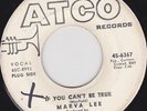 NORTHERN SOUL 45 RPM - MARVA LEE on ATCO RECORDS (PROMO)