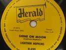 LIGHTNIN' HOPKINS 78 on Herald  