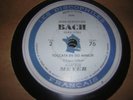 RARE FRENCH 78 rpm x 4 DF BACH toccata  &  fantaisie MARCELLE  MEYER  piano EX+