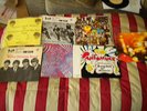 beatles xmas fanclub flexi, all 7 some with original newsletter all very nice