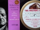 MALCOLM SARGENT / Sibelius Symphony No.1 / UK EMI HMV CREAM-GOLD ASD 260