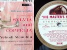 MENUHIN-IRVING / Delibes Sylvia-Coppelia / UK EMI HMV CREAM-GOLD ASD 439