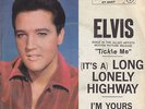 SCHWARZE RCA  ELVIS PRESLEY - LONG LONELY HIGHWAY