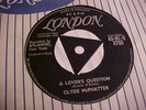 *CLYDE McPHATTER* A Lovers Question - 1958 UK Tri London 7