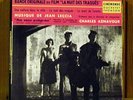 CHARLES AZNAVOUR J LECCIA La nuit des traques RARE 45T EP DUCRETET FRANCE