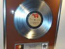 Eric Clapton Backless platin Schallplatte goldene gold record