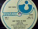 Deep Purple: In Rock.UK A2; B1. Harvest.No EMI. Rock. Progressive. EX.Rare.