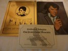 Elvis Presley Concert Photo + Cert & Box Classic Pictures from the King of Rock
