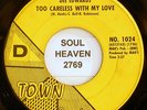 DEE EDWARDS Too Careless With My Love D-TOWN Records  Northern Soul 45 Listen