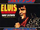 Elvis Presley Way Down / Pledging My Love Japan 45 With Picture Sleeve 600 Yen