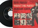 RARE ELVIS PRESLEY 45 EP PICTURE SLEEVE Perfect For Parties Love Me NFS SPA-7-37