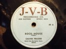 78 RPM-CALVIN FRAZIER-J V B 49-ROCK HOUSE-WE'LL MEET AGAIN-1956
