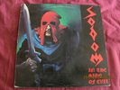 sodom in the sign of evil, lp. with insert.