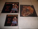 MEGADETH-WAKE UP DEAD 12''-7''-SHAPED DISC SINGLE 1986 LP