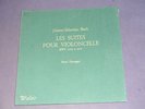 BACH cello suites solo Henri HONEGGER valois ed1 3lp mint-