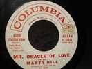 Marty Hill Mr. Oracle Of Love 45 PROMO popcorn northern soul dancer mod somebody
