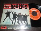 RARE FRENCH EP LES BEATLES WHEN THE SAINTS POLYDOR FRANCE 21914