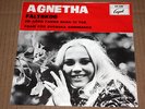 AGNETHA FÄLTSKOG pre ABBA rare 45 rpm En gång fanns bara vi Cupol 1969 + PS EX