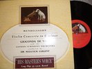 DE VITO MENDELSSOHN VIOLIN CONCERT EMI BLP 1008