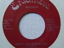 THE PROJECT / WON'T YOU SERVE HIM / OBSCURE ENTAMBRA SYNTH BOOGIE FUNK 45