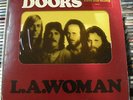 DOORS L.A. WOMAN LP RARE WHITE LABEL PROMO ORIG ELEKTRA DIE-CUT COVER PSYCH NICE