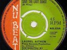 LAUREL AITKEN Save The Last Dance Nu Beat 45 Plays VG+