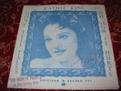 RARE/SP/KATHIE KING/TEEN TEENER DOO-WOP/USA PR/61963/SHERIDAN/WITH PS/LISTEN