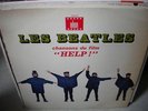 LP Beatles HELP  Odeon OSX230 Label bleu  pressage France