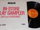RCA In Store Play Sampler LP ELVIS PRESLEY, David Bowie, Guess Who, Nilsson Etc