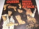 QUEEN - SHEER HEART ATTACK - LP SLEEVE (SIGNED)