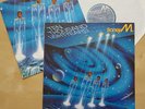 LP BONEY M Ten Thousand Lightyears 1984 GER HANSA + XXL POSTER RARE