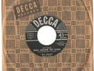 BILL HALEY ROCK AROUND THE CLOCK 1954 DECCA original LINES LABEL 45 rpm,VG++