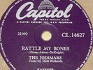 THE JODIMARS   RATTLE MY BONES   UK 78 RPM RECORD   ROCK 'N' ROLL ROCKABILLY