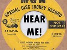 Rockabilly: DON GIBSON-I Aint  Gonna Waste My Time/Ah-Ha MGM - HILLBILLY BOPPERS