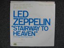 LED ZEPPELIN STAIRWAY TO HEAVEN WHITE LABEL PROMO 45 WITH PICTURE SLEEVE PS 7”