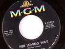 GAYLAN LADD: Her Loving Way / Think About Me (rare rock & pop vinyl 45)