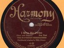 rare LOUIS ARMSTRONG on 1925 SOUTHERN SERENADERS side HARMONY $H in EE-