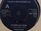 Yvonne Baker - You didn't say a word + Bobby Paris - night owl