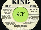 BILLY WARD & HIS DOMINOES Over The Rainbow / Give Me  R&B - SOUL  45 RPM  RECORD