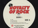 Rare Rock Radio Show Interview LP- The Doors I- Royalty of Rock- Very Strong VG+