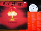 Hardcore/Crossover/Thrash Metal LP-CRO-MAGS-AGE OF QUARREL-Debut lp-1986-PROMO