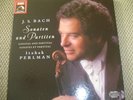 ITZHAK PERLMAN Solo Violin BACH 2LP-set GER-88 MINT